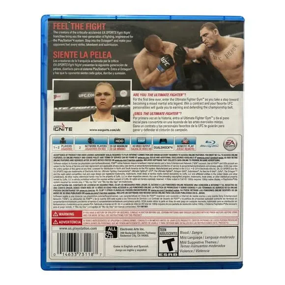 EA Sports UFC + UFC 3 PS4 Game Bundle - Picture 8 of 9